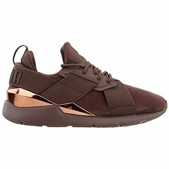 Puma Muse Lunar Glow Rose Gold Womens Running Sneakers 366776 05 - Picture 2 of 4